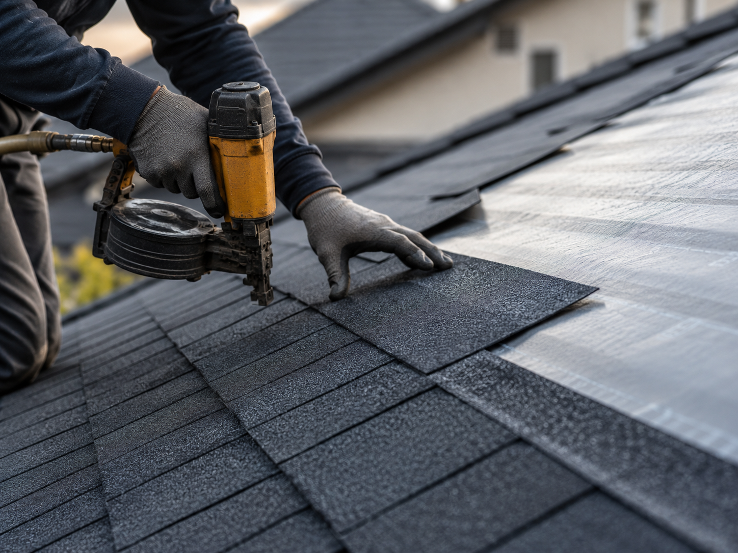 New Colorbond roof installation on Launceston home by Nu Roof Tas